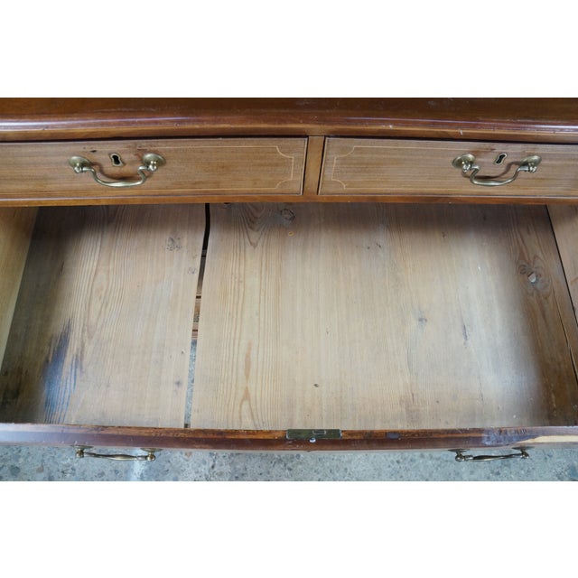 Antique 18th Century George III Scottish String Inlaid Mahogany Chest of Drawers For Sale - Image 10 of 18