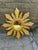 1950s French Petite 11" Giltwood Sunburst Wall Mirror For Sale - Image 14 of 18