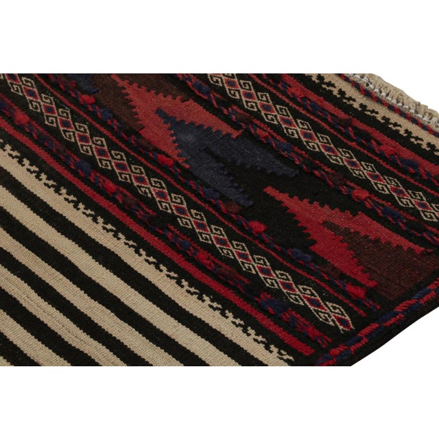 Vintage Afghan Baluch Kilim Runner Rug, With Geometric Patterns From Rug & Kilim For Sale In New York - Image 6 of 7