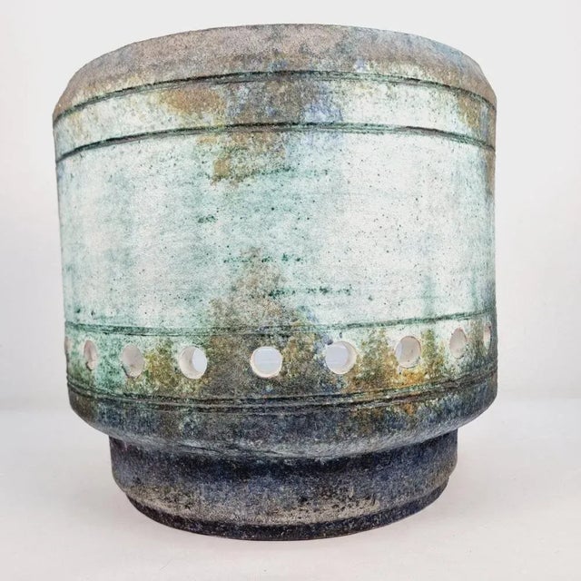 1970s Large Vintage Flowerpot by Ágoston Simó, 1970s For Sale - Image 5 of 10