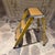 Vintage Metal Three-Step Folding Utility Ladder Mid Century Modern For Sale - Image 4 of 10
