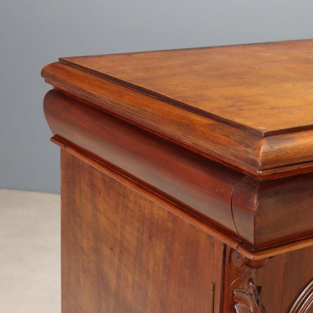 Wood 19th Century Victorian Carved Mahogany Sideboard, England For Sale - Image 7 of 12