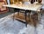 French Marble + Wrought Iron Dining Table, Indoor/Outdoor For Sale - Image 3 of 12