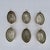 Set of 6 Vintage Tin-Lined Copper Fluted Molds With Brass Hanging Rings For Sale - Image 4 of 11