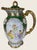 Art Nouveau Antique 19th C Royal Vienna Chocolate Pot Decorated W/ Artists & Sculptor Scene For Sale - Image 3 of 8