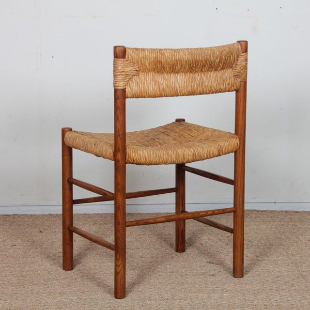 Wood Dordogne Model Chairs from Sentou, 1950, Set of 2 For Sale - Image 7 of 8