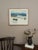 Mid-Century Modern Mid-Century Modern 'Light Over the Valley' Swedish Original Semi-Abstract Landscape Oil Painting, Framed For Sale - Image 3 of 13