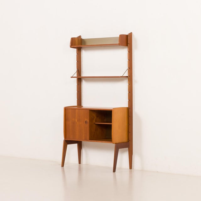 1960s Small Ergo Freestanding Wall Unit by John Texmon, Norway, 1960s For Sale - Image 5 of 16