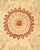 Traditional Mogul Collection Hand-Knotted Area Rug - Orange 8' 4" x 9' 10" For Sale - Image 3 of 9