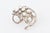 This stunning artisan made wide cuff bracelet is sterling silver and real pearls. It is most likely one of a kind. It is a...