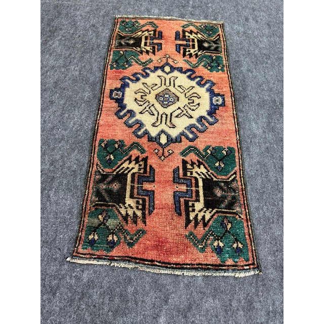 Turkish Yastik Rug 1'6" x 3' For Sale - Image 4 of 5
