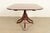 Baker Furniture Style Georgian Banded Mahogany Double Pedestal Extension Dining Table, Newly Refinished For Sale - Image 13 of 14