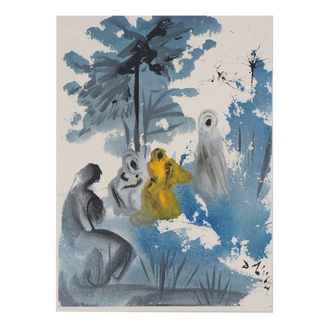 Salvador Dali, The Holy Family, Lithograph For Sale
