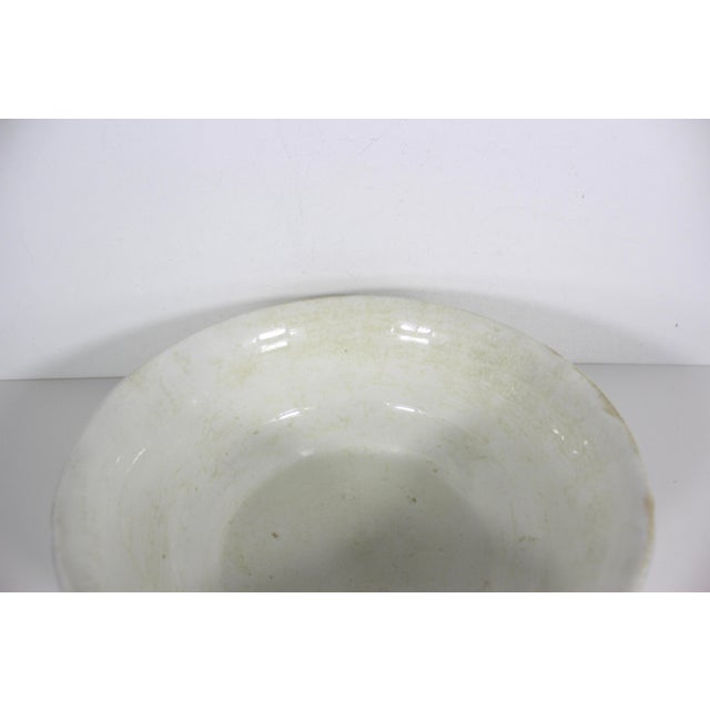 Vintage Ironstone Mixing Bowl For Sale - Image 10 of 12