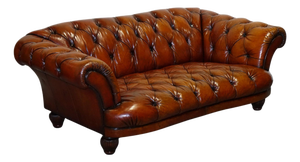 Leather Oscar Chesterfield Sofa from Tetrad