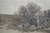 Antique Alfred Hopkins Old Millhouse Water Mill Panoramic Riverscape Etching 25" For Sale - Image 10 of 13
