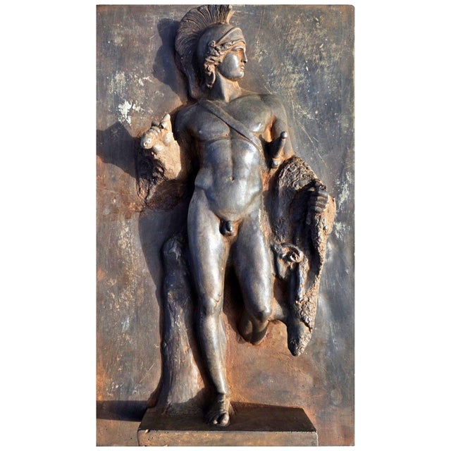Alberto Thorvaldsen, Panel with Jason and the Golden Fleece, 2000, Resin For Sale - Image 6 of 6