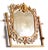 Late 19th Century 19th Century Ornate Sculpted Bronze Baroque Rectangle Beveled Wall Mirror For Sale - Image 5 of 13
