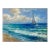Coastal Sailboat Seascape Clouds — Original Oil Painting by Matt Thomas For Sale