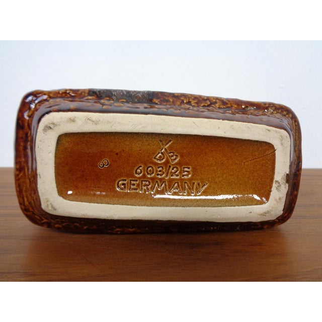 West German Glazed Ceramic Vase 603/25 from Dümler & Breiden, 1970s For Sale - Image 9 of 17