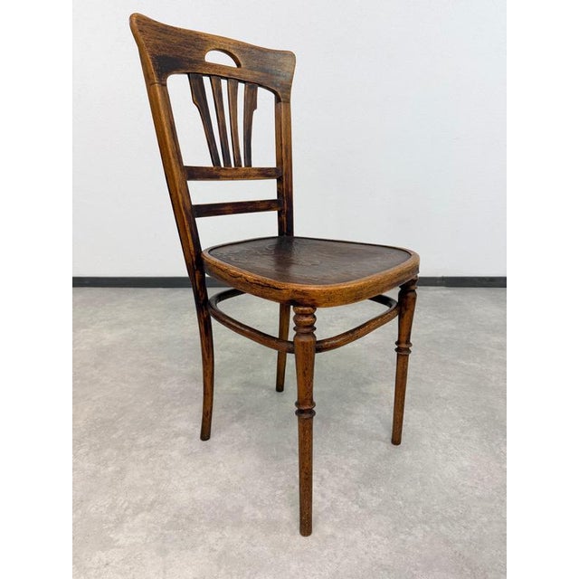 Art Nouveau Bentwood Chairs from Thonet / Mundus, 1920s, Set of 2 For Sale - Image 3 of 10