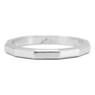 Vintage 1948 Tiffany & Co. 900 Platinum Iridium Faceted Wedding Band Ring For Sale