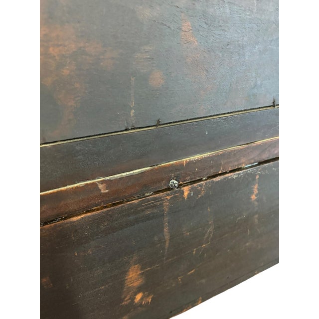 Victorian Walnut Ladies Writing Desk With Gallery & Velvet Writing Surface, Circa 1880 For Sale - Image 12 of 12
