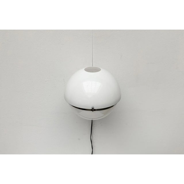 Mid-Century Italian Space Age Ball Wall Sconce from Guzzini For Sale - Image 18 of 18