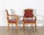Pair of Louis Philippe Cherry Wood Armchairs with Upholstered Seats For Sale In Atlanta - Image 6 of 11