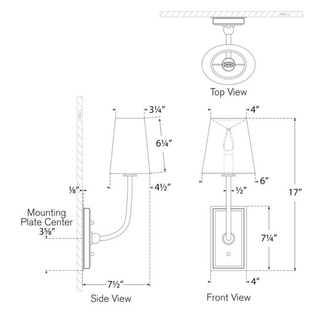 Description: Blending traditional and modern elements, the Hulton by Thomas O'Brien represents effortless elegance....