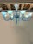 Blue Translucent Red Murano Glass Chandelier from Simoeng For Sale - Image 8 of 9