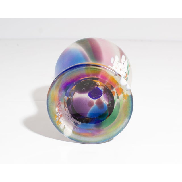 Purple Kosta Boda “Atelje” 164 Vase by Bertil Vallien For Sale - Image 8 of 9