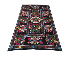 Velvet Suzani Boho Wall Hanging/Throw