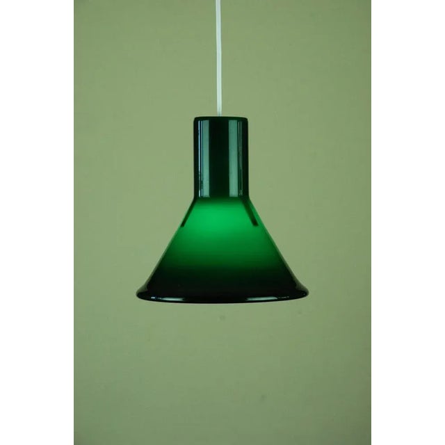P & T Mini Pendant Lamp by Michael Bang for Holmegaard Glassworks, 1970s For Sale - Image 7 of 11