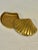 At 3.75” wide, this petite brass box is perfect for holding you rings on a dresser or counter. It is solid brass cast in...