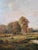 Claude E. Picault Antique Oil Painting 19th Century Pastoral Pond Landscape For Sale - Image 4 of 17