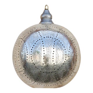 Razin Moorish Sphere Pendant Lantern For Sale