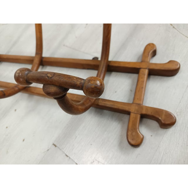 Wall-Mounted Coat Rack from Thonet, 1890s For Sale - Image 10 of 15