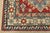 Kazak Runner 2’6” X 6’7” Red Wool Tribal Hand-Knotted Oriental Rug For Sale - Image 9 of 12