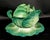 Mid 19th Century Agate Saltglaze Stoneware Large Model of Seated Cat For Sale - Image 18 of 18