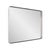 Steele Polished Silver Mirror For Sale - Image 9 of 11
