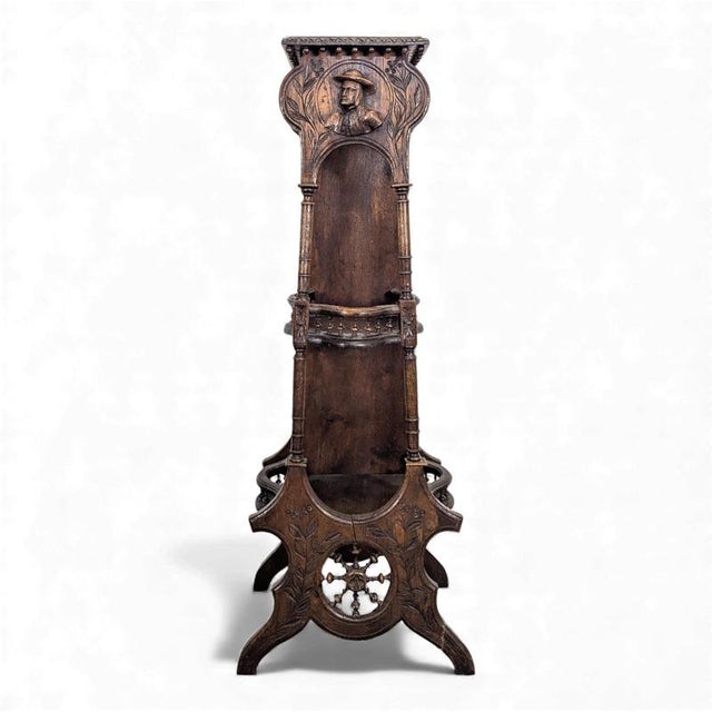 Breton Chestnut Side Table For Sale - Image 5 of 5