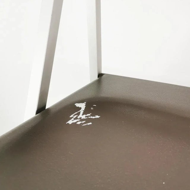 Brown Folding Chair by F. Hero & K. Odermatt for Interlübke, 1970s For Sale - Image 8 of 13