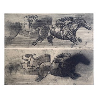 Pawel Zablocki, Three Sketches for New Runs, Etching on Paper, 2010 For Sale