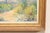 An American mountain-scape framed painting from the mid 20th century. This mid-century impressionistic California...