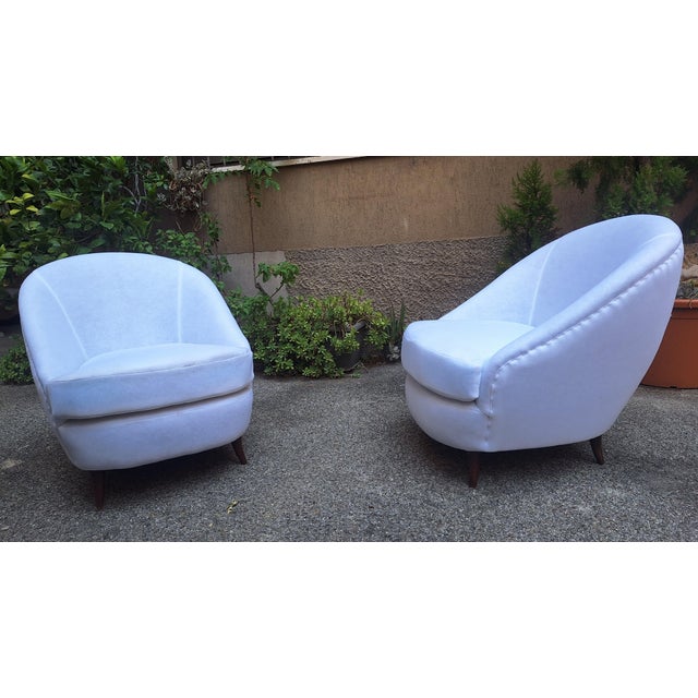 Vintage Bedroom Armchairs by Gio Ponti for Cassina, 1940s, Set of 2, in Very Good conditions. Designed 1920 to 1949 I have...