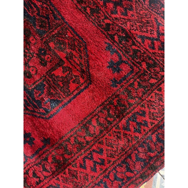 Oriental Bukhara Rug in Wool and Cotton For Sale - Image 4 of 9