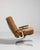 1960-1969 Germany Warm Tan Leather Chrome-Frame Swivel Chair For Sale In Greensboro - Image 6 of 11