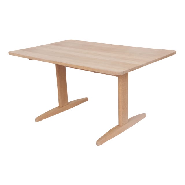 Shaker Table with One Extension Plate by Børge Mogensen for C.M. Madsen, 1960s For Sale