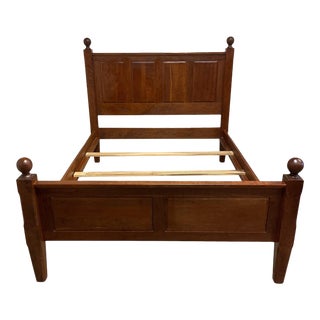 1990s Queen Size Gettysburg Bed Frame by Borkholder Furniture For Sale